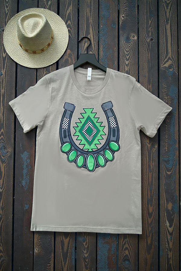 BC DTF AZTEC HORSESHOE - STONE