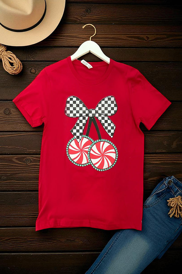 BC DTF CHERRIES CANDY - RED