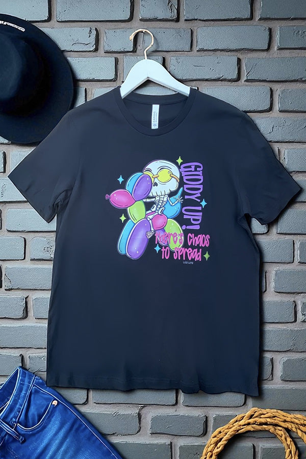 BC DTF GIDDY UP - BLACK