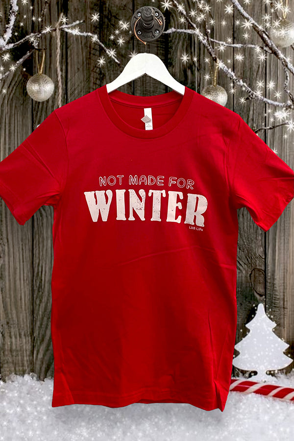 BC NOT MADE FOR WINTER - RED