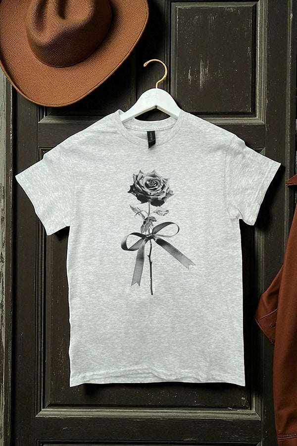 GILDAN DTF ROSE- ASH