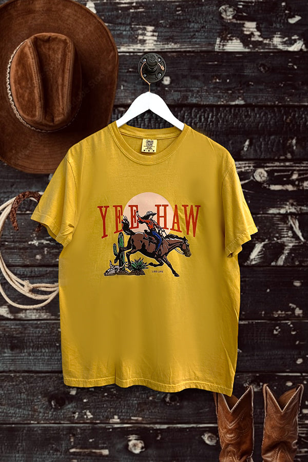 BC DTF YEEHAWW - MUSTARD