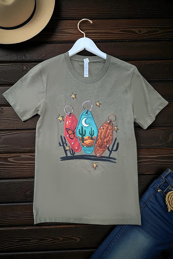 BC DTF CACTUS KEY CHAINS - STONE