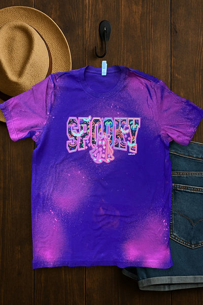 BC BL DTF SPOOKY NEON - BLEACH PURPLE