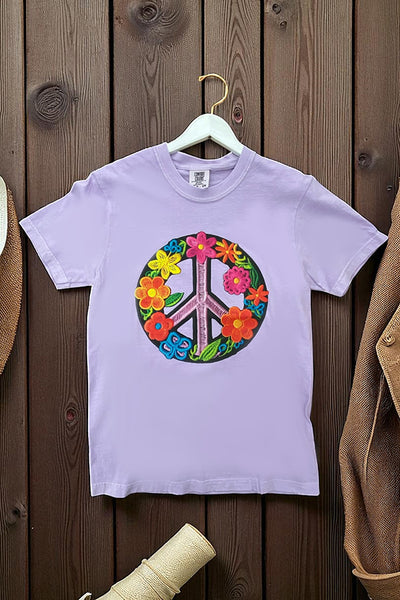 CC DTF FLORAL PEACE - VIOLET