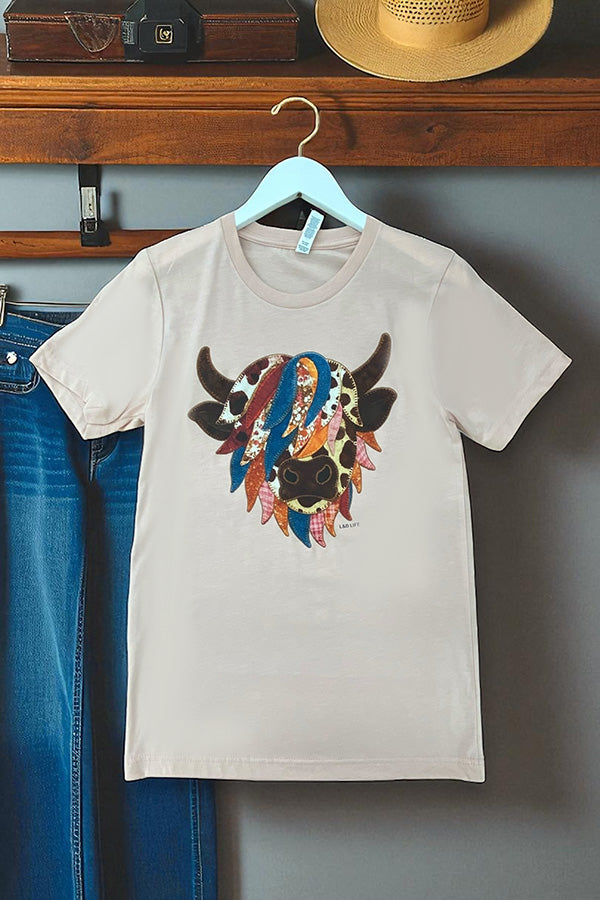 BC DTF QUILT BISION - PEACH