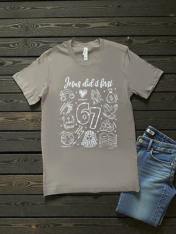 BC DTF JESUS DID IT FIRST - STONE