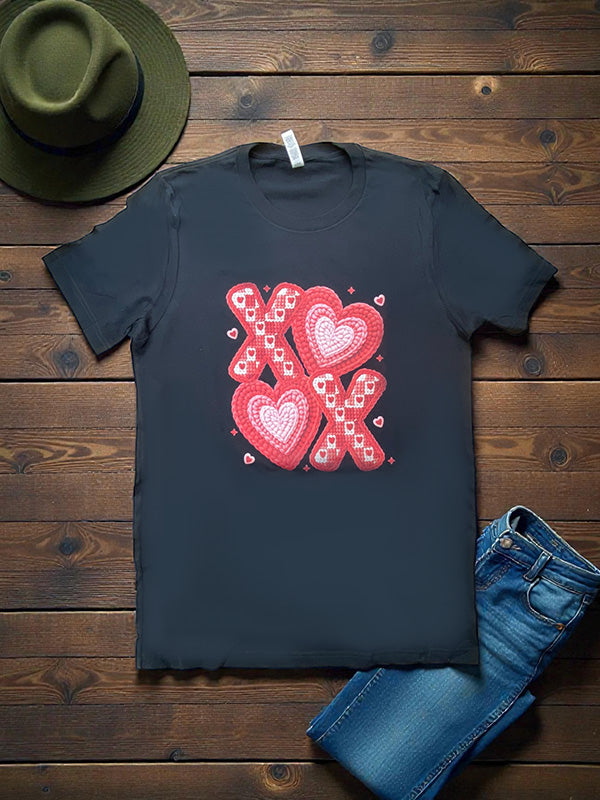 BC DTF XOXO YARN - BLACK