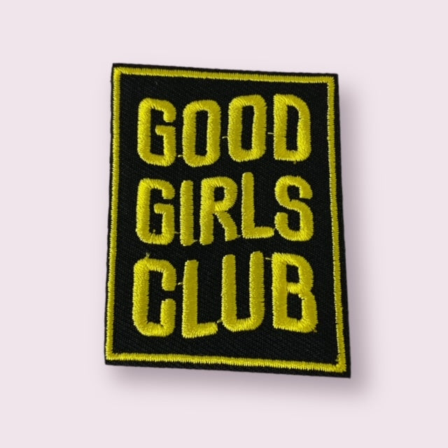 GOOD GIRLS HAT PATCH