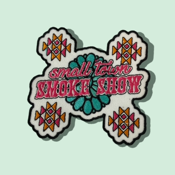 SMALL TOWN SMOKE SHOW HAT PATCH