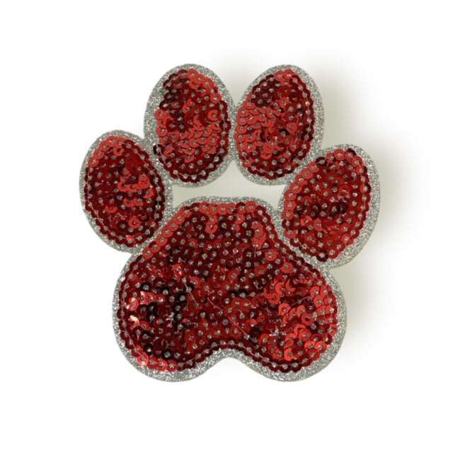 SEQ RED PAW HAT PATCH