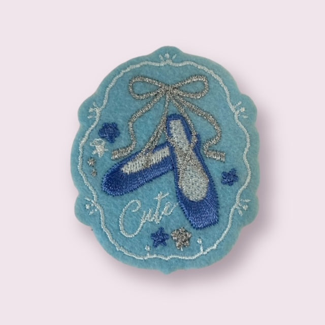 CUTE BALARINA HAT PATCH