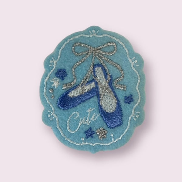 CUTE BALARINA HAT PATCH