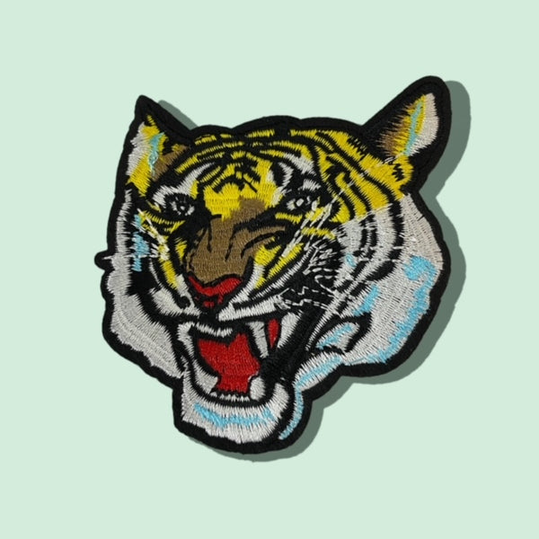 YELLOW TIGER HAT PATCH