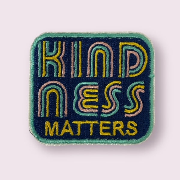 KINDNESS MATTERS HAT PATCH