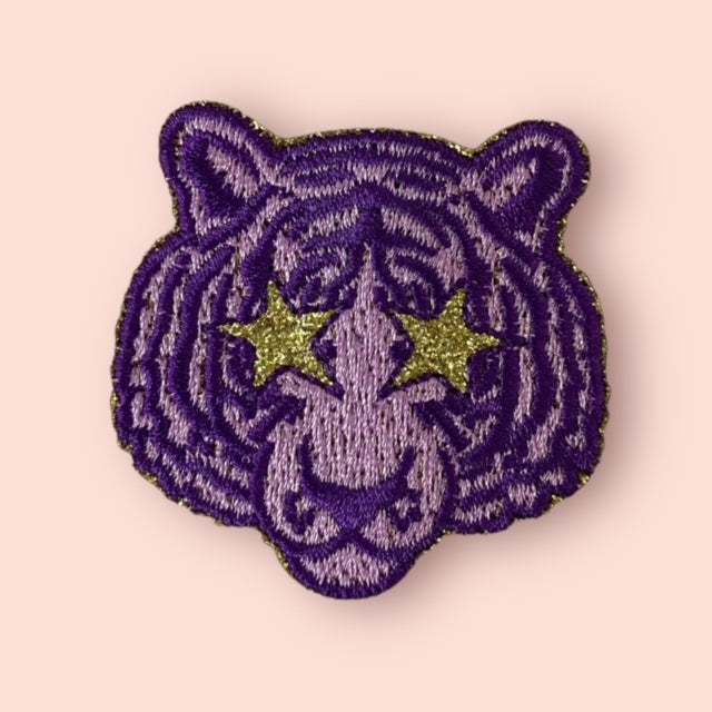 LION STAR EYES HAT PATCH