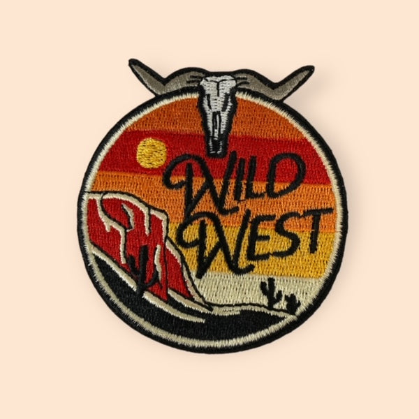 WILD WEST HAT PATCH