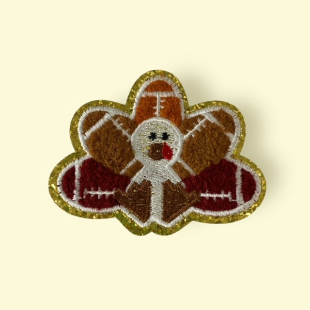 FOOTBALL TURKEY HAT PATCH