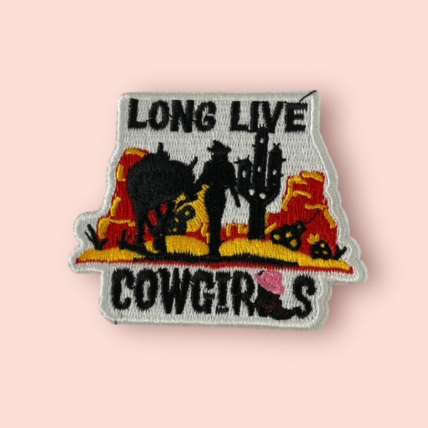 LONG LIVE COWGIRLS HAT PATCH