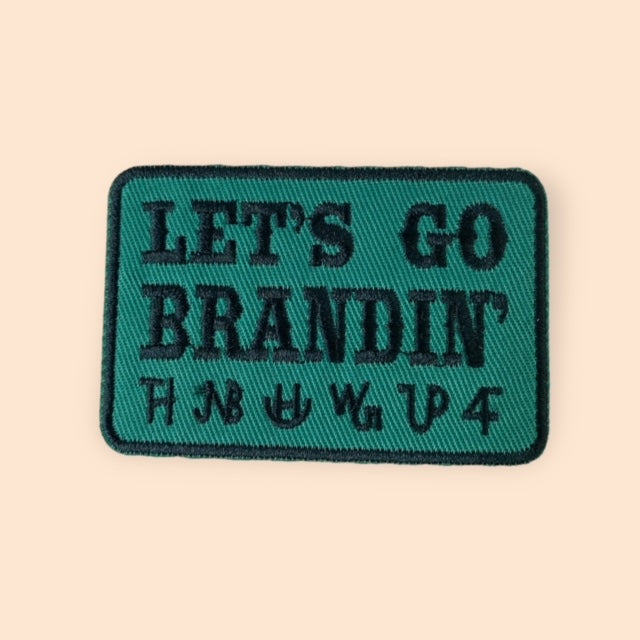 LETS GO BRANDIN HAT PATCH