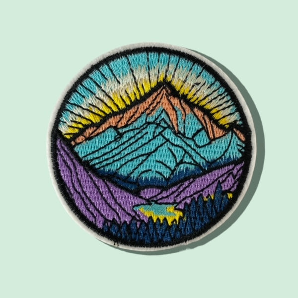 SUNSET MONTAIN HAT PATCH