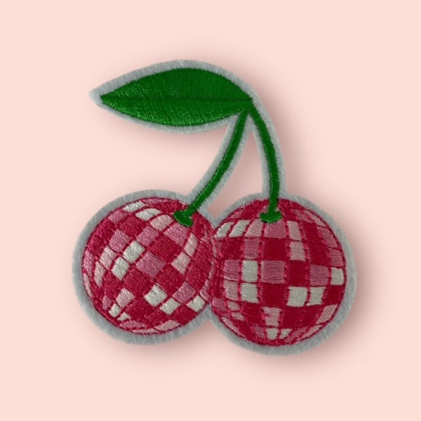 DISCO CHERRIES HAT PATCH