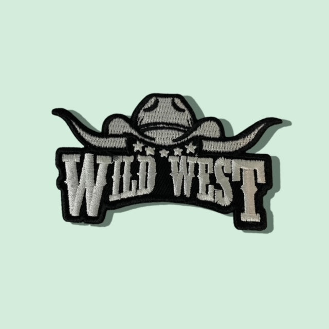 WILD WEST HAT PATCH