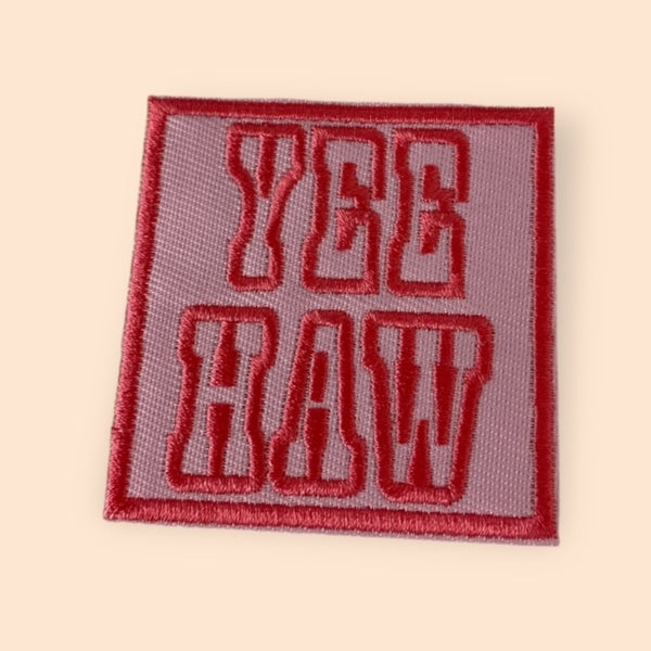 YEEHAW HAT PATCH