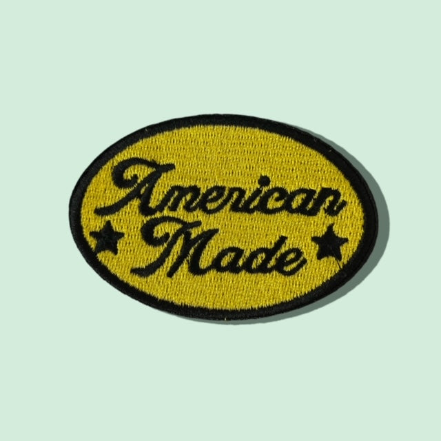 AMERICAN MADE HAT PATCH