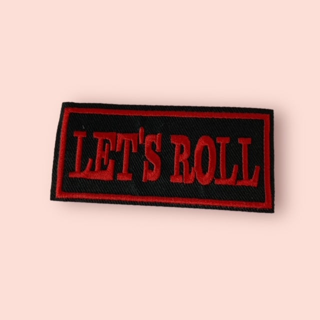 LETS ROLL HAT PATCH