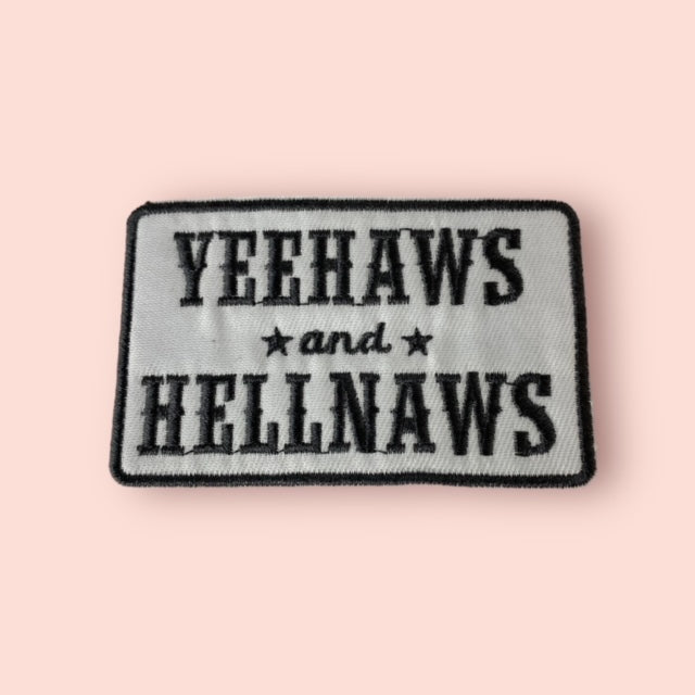 YEEHAWS HAT PATCH