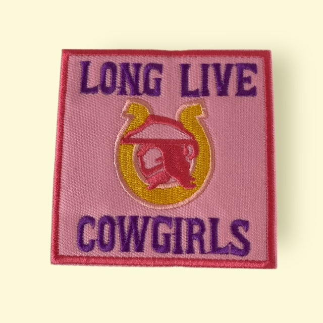 LONG LIVE COWGIRLS HAT PATCH