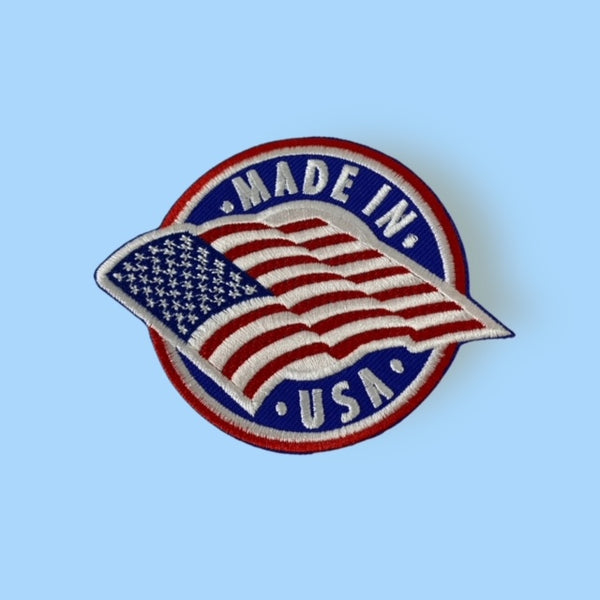 MADE IN THE USA HAT PATCH