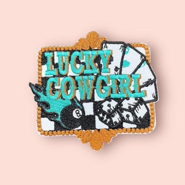 LUCKY COWGIRL PATCH