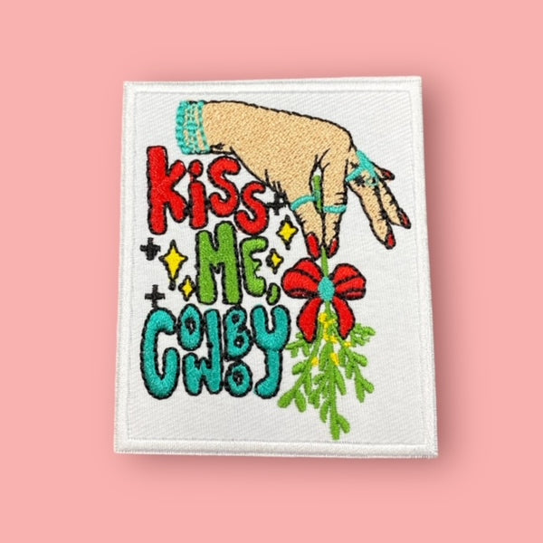 KISS ME COWBOY PATCH