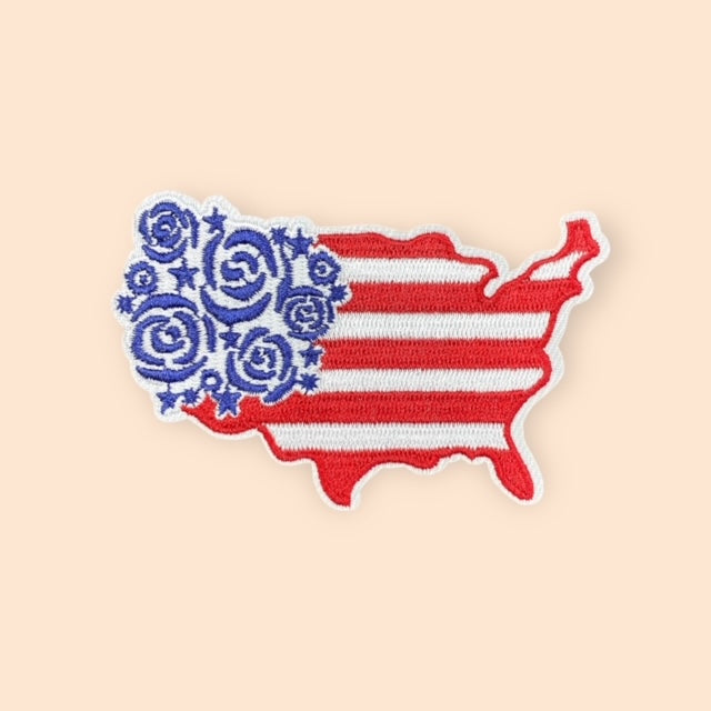 ROSE AMERICA PATCH