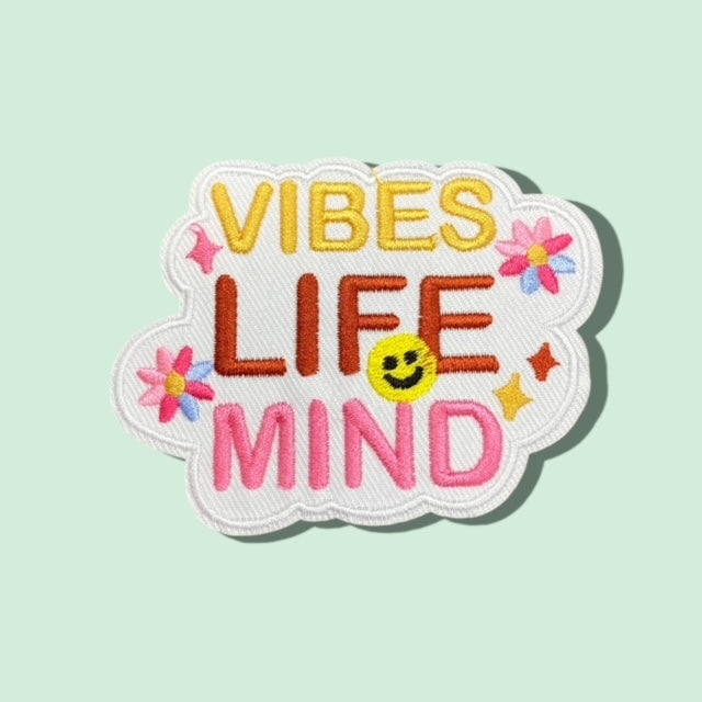 VIBES LIFE MIND HAT PATCH