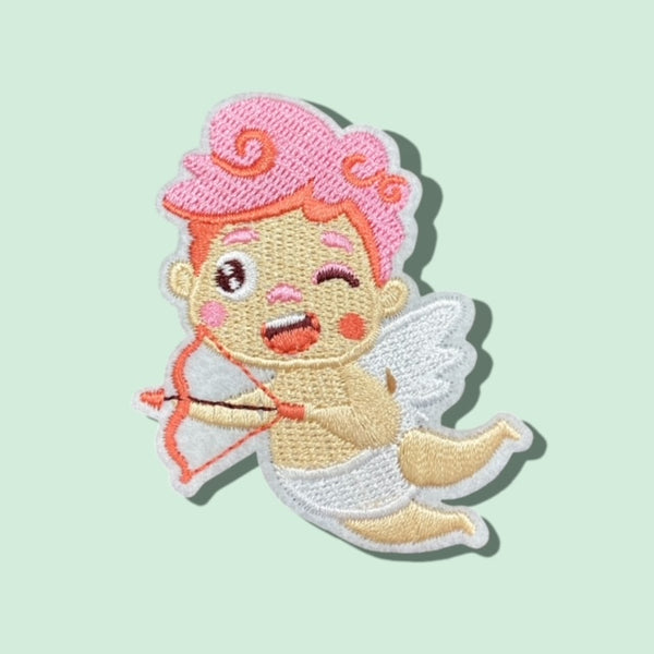 PINK CUPID HAT PATCH