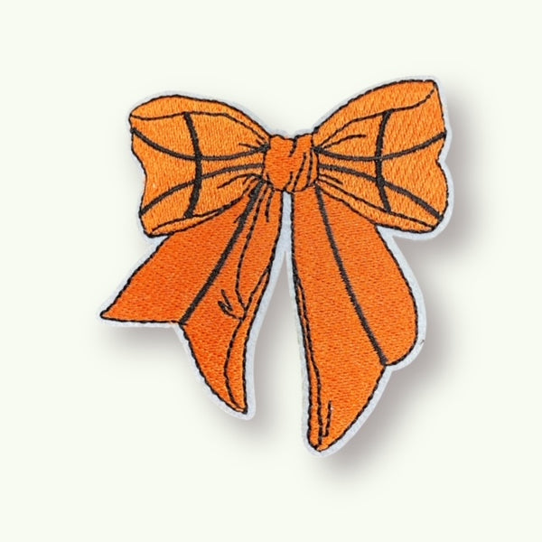 BASKETBALL BOW HAT PATCH