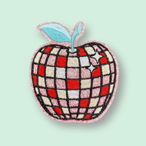 DISCO APPLE  HAT PATCH