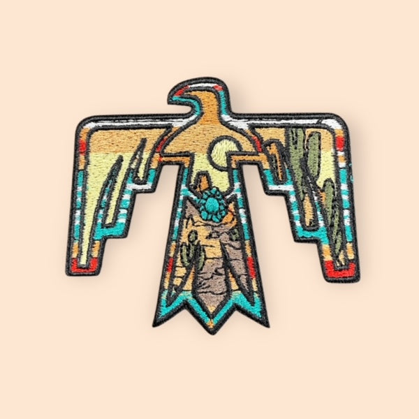 DESERT THUNDERBIRD HAT PATCH