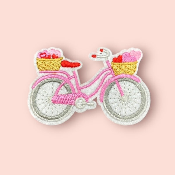 VALENTINES BIKE HAT PATCH