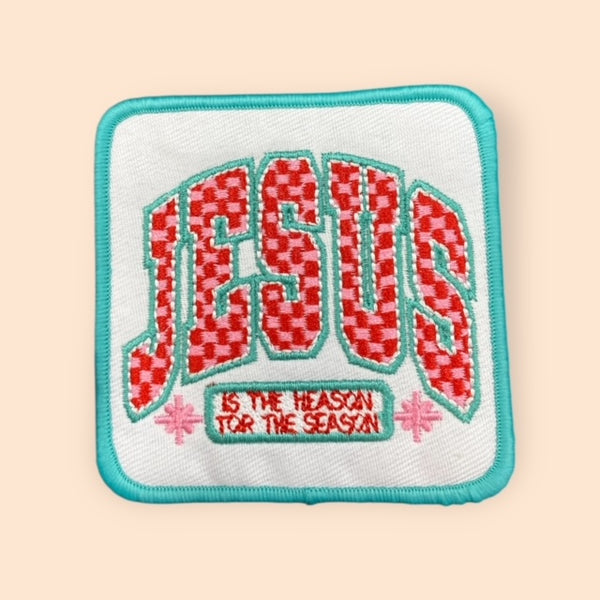 JESUS IS THE REASON HAT PATCH