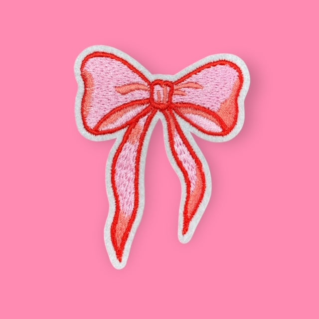 PINK BOW PATCH