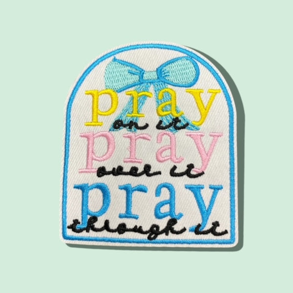 PRAY ON IT HAT PATCH