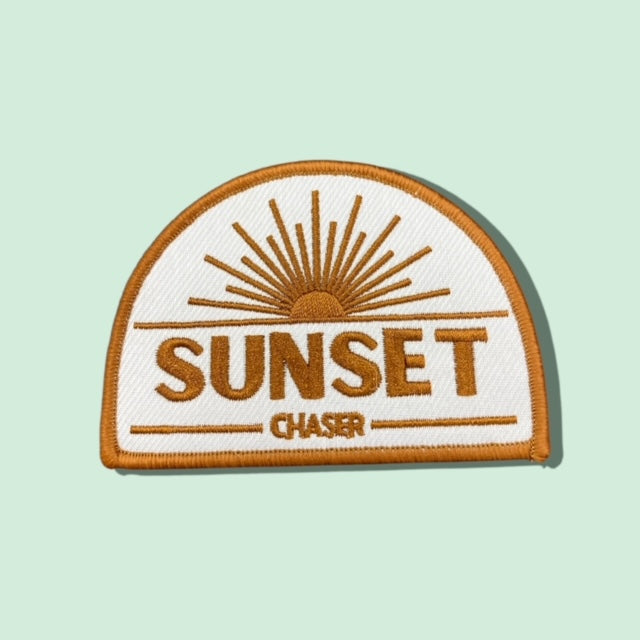 SUNSET CHASER HAT PATCH