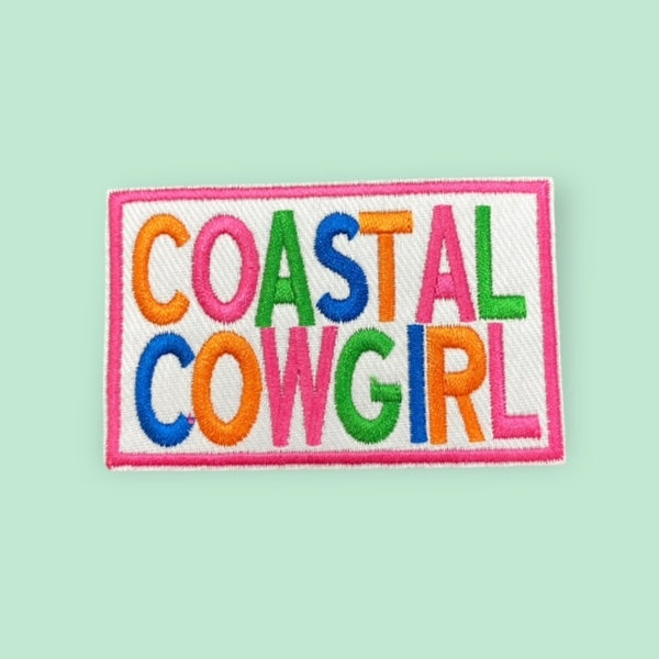 COASTAL COWGIRL HAT PATCH