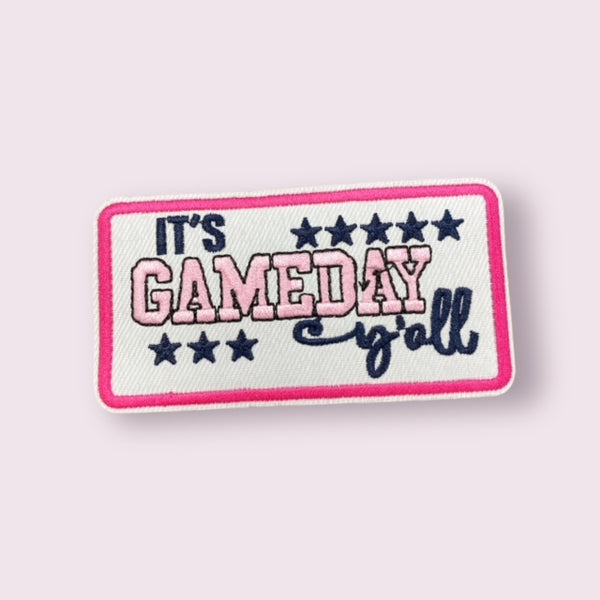 ITS GAME DAY YALL HAT PATCH