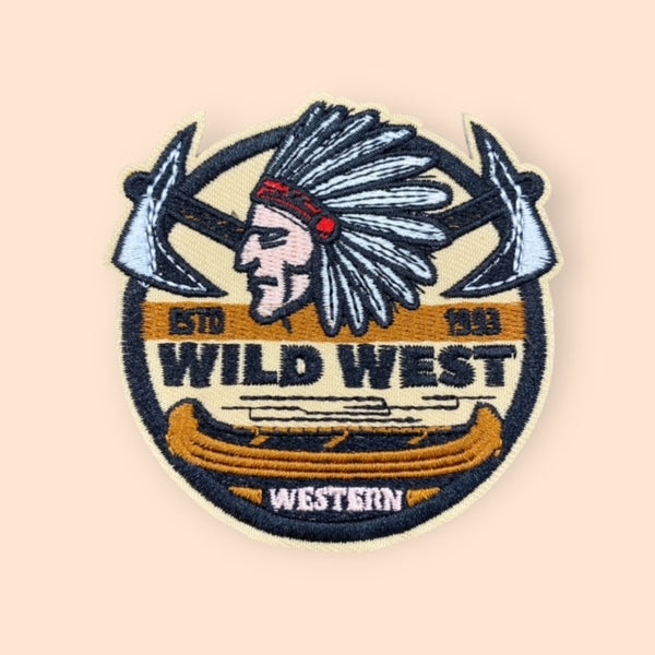 WILD WEST HAT PATCH