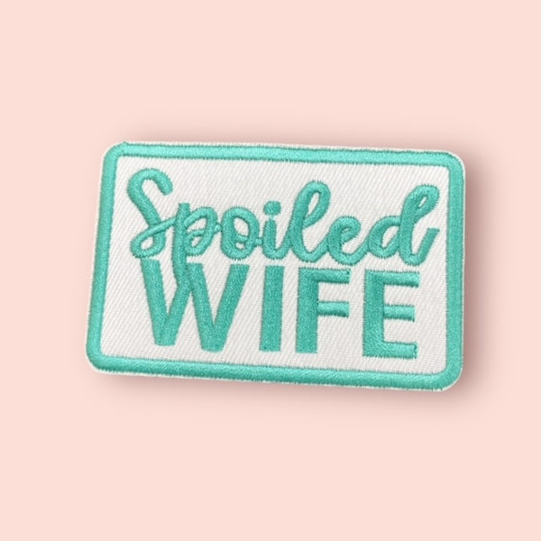 SPOILED WIFE HAT PATCH